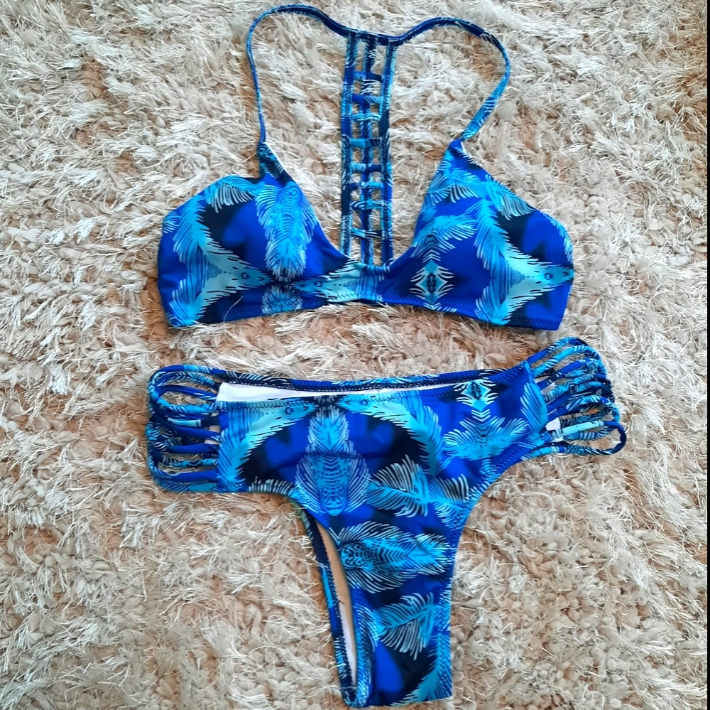 Blue Cupshe bikini